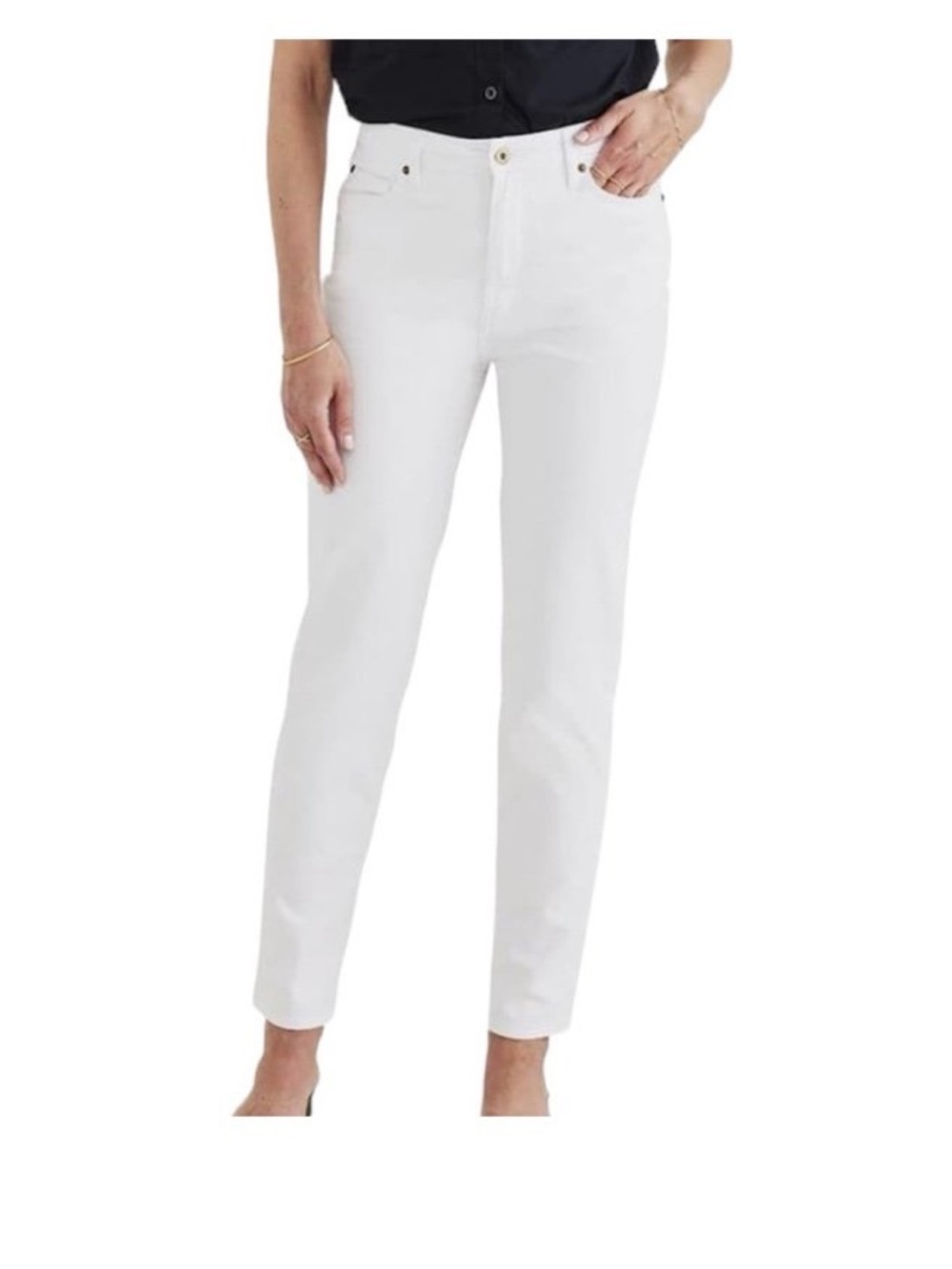 Dockers Women's Slim Fit High Rise Jean Cut Pants